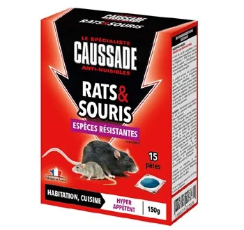 CLAC ROBUST 25, un poison pour les souris en appartement