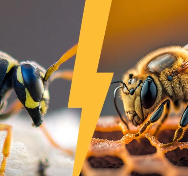 Différence entre une abeille et une guêpe